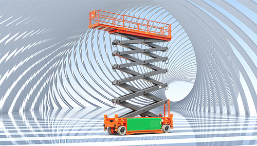 Products Info | Dingli launched 28 and 32 meters electric scissor platforms！